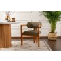 HANAH HOME Trpezarijska stolica Mistral Oak Green - slika 1