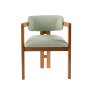 HANAH HOME Trpezarijska stolica Mistral Oak Mint - slika 3