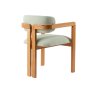HANAH HOME Trpezarijska stolica Mistral Oak Mint - slika 5