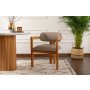HANAH HOME Trpezarijska stolica Mistral Oak Sand Beige - slika 1