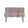 HANAH HOME Trpezarijska klupa Vina 0701 1 GreyAtlantic - slika 2