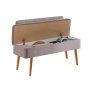 HANAH HOME Trpezarijska klupa Vina 0701 1 GreyAtlantic - slika 3