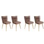 HANAH HOME Set 4 stolice Kusaklı 213 V4 - slika 1