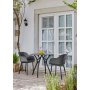 HANAH HOME Set 2 stolice Shell P Anthracite - slika 4