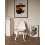 HANAH HOME Set 2 stolice Eos P Red - slika 1