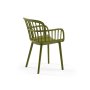 HANAH HOME Set 2 stolice Eva P Khaki - slika 2