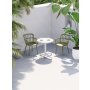 HANAH HOME Set 2 stolice Eva P Khaki - slika 4