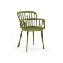 HANAH HOME Set 2 stolice Eva P Khaki - slika 1