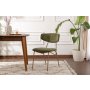 HANAH HOME Set 2 stolice Nancy Green Gold - slika 1