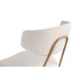 HANAH HOME Set 2 stolice Nancy White Gold - slika 4