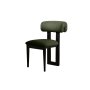 HANAH HOME Set 2 stolice Natura Black Dark Green - slika 2
