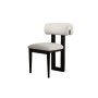 HANAH HOME Set 2 stolice Natura Black White - slika 2