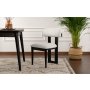 HANAH HOME Set 2 stolice Natura Black White - slika 1