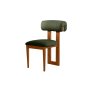 HANAH HOME Set 2 stolice Natura Oak Dark Green - slika 2