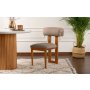 HANAH HOME Set 2 stolice Natura Oak Sand Beige - slika 1