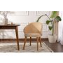 HANAH HOME Set 2 stolice Bentley Beige Dark Oak - slika 1