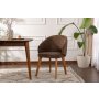 HANAH HOME Set 2 stolice Bentley Brown Dark Oak - slika 1