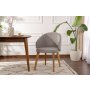 HANAH HOME Set 2 stolice Bentley Grey Light Oak - slika 1