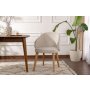 HANAH HOME Set 2 stolice Bentley White Light Oak - slika 1