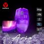 FANTECH Mis Wireless Gaming XD7 Aria ljubicasti sa podlogom Fantech MP353 Agile ljubicasta - slika 2