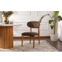 HANAH HOME Set 2 stolice Lionte Brown Dark Oak - slika 1