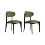 HANAH HOME Set 2 stolice Lionte Green Black - slika 2
