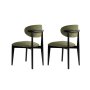 HANAH HOME Set 2 stolice Lionte Green Black - slika 4