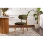 HANAH HOME Set 2 stolice Lionte Green Dark Oak - slika 1
