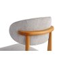 HANAH HOME Set 2 stolice Lionte Grey Dark Oak - slika 5