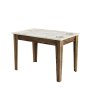 HANAH HOME Kuhinjski sto Kiev 506 Walnut White - slika 5