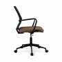 HANAH HOME Kancelarijska stolica Mesh Brown - slika 3