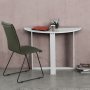 HANAH HOME Radni sto Middle Shiny White - slika 1