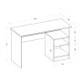 HANAH HOME Radni sto Bahar White - slika 5