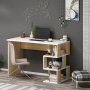 HANAH HOME Radni sto Dardanos White Sapphire Oak - slika 2