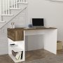 HANAH HOME Radni sto Alphonzo White Walnut - slika 2