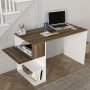 HANAH HOME Radni sto Alphonzo White Walnut - slika 3