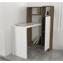 HANAH HOME Radni sto Mia White Walnut - slika 2