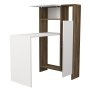 HANAH HOME Radni sto Mia White Walnut - slika 5