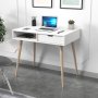 HANAH HOME Radni sto Offer White Wooden - slika 2