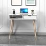 HANAH HOME Radni sto Offer White Wooden - slika 3