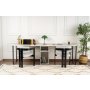 HANAH HOME Radni sto Twin Study Desk Freesia - slika 3