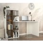 HANAH HOME Radni sto Win White Walnut - slika 2