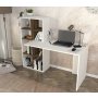 HANAH HOME Radni sto Win White Walnut - slika 3