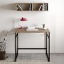 HANAH HOME Radni sto Gama Walnut Black - slika 2