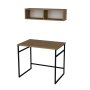 HANAH HOME Radni sto Gama Oak Black - slika 5