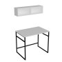 HANAH HOME Radni sto Gama White Black - slika 5