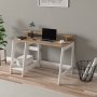 HANAH HOME Radni sto Country White Oak - slika 1