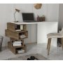 HANAH HOME Radni sto Jenga White Walnut - slika 4