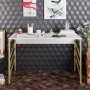 HANAH HOME Radni sto Tuna Gold - slika 2