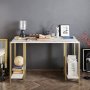 HANAH HOME Radni sto Reader White Gold - slika 2